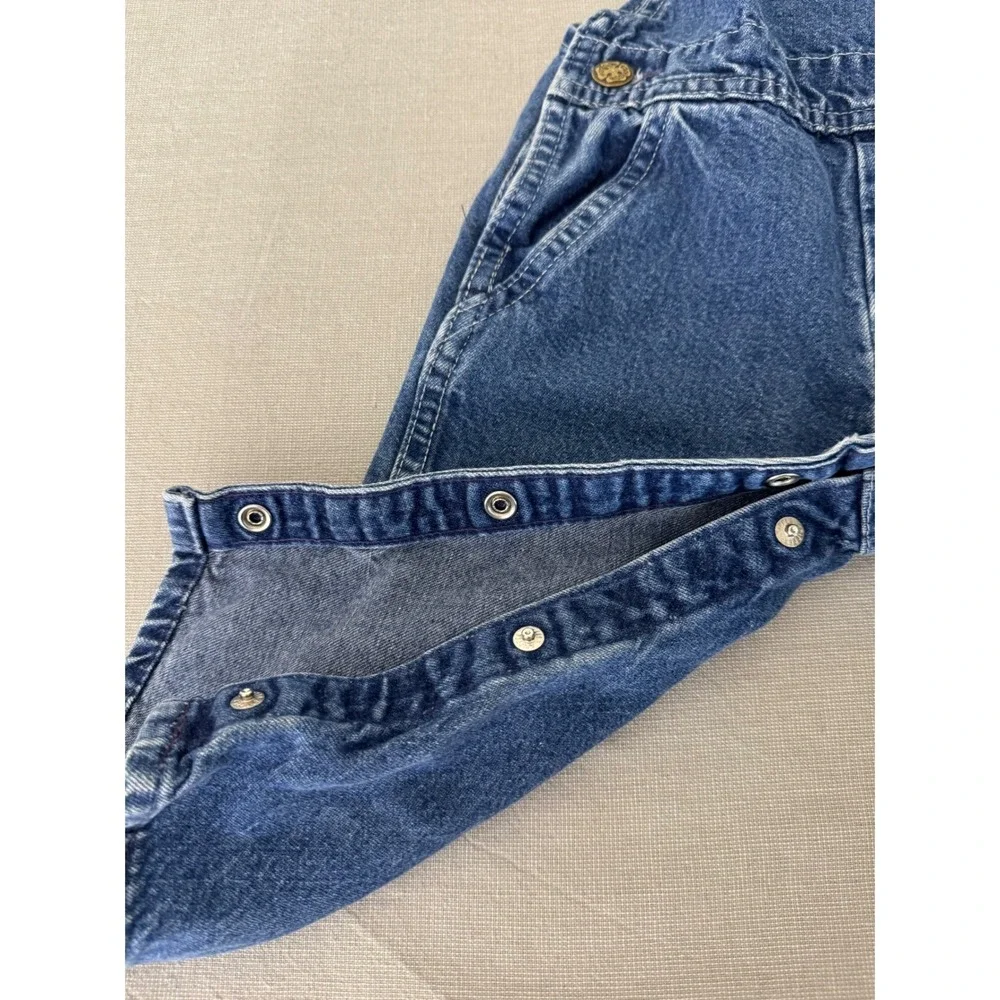 Vintage Osh Kosk Denim Overalls 24M Made in USA